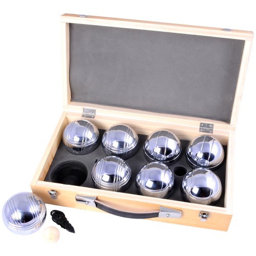 Jeu de boules (8 boules) de luxe jeux de pétanque Pétanque Engelhart