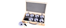 Jeu de boules (8 boules) de luxe jeux de pétanque Pétanque Engelhart