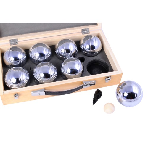 Jeu de boules (8 boules) de luxe jeux de pétanque Pétanque Engelhart