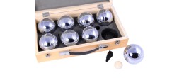 Jeu de boules (8 boules) de luxe jeux de pétanque Pétanque Engelhart