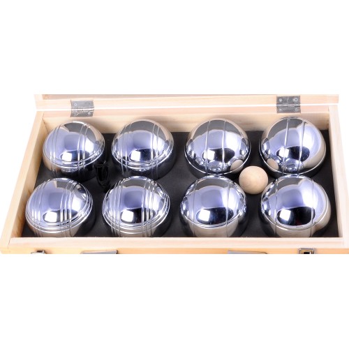 Jeu de boules (8 boules) de luxe jeux de pétanque Pétanque Engelhart