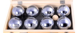 Jeu de boules (8 boules) de luxe jeux de pétanque Pétanque Engelhart