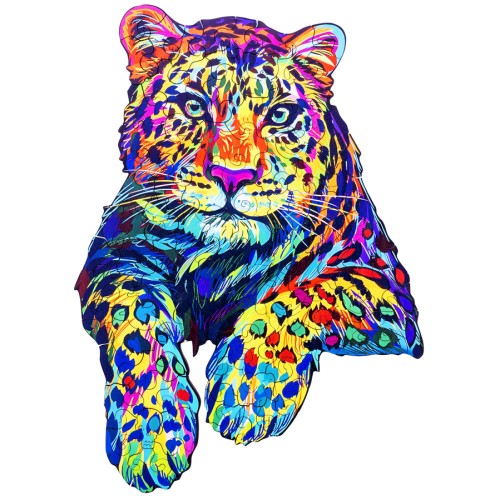 Puzzle Pop Art Tigre A4, 98 pièces défi artistique