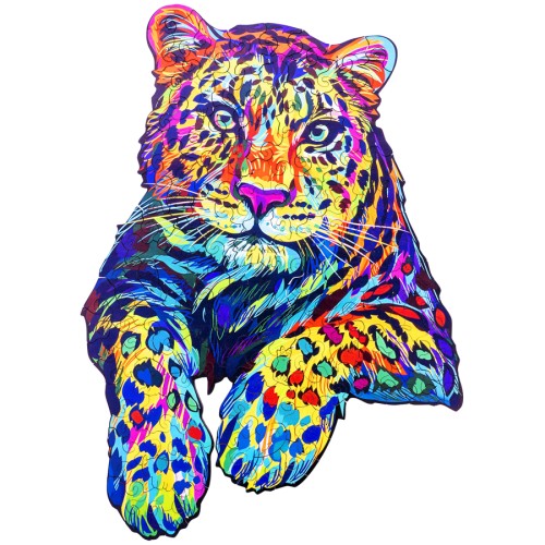 Puzzle Bois Pop Art Tigre A3 - 161 Pièces