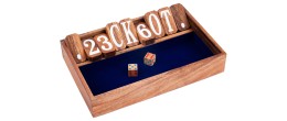 shut the box jeu en bois