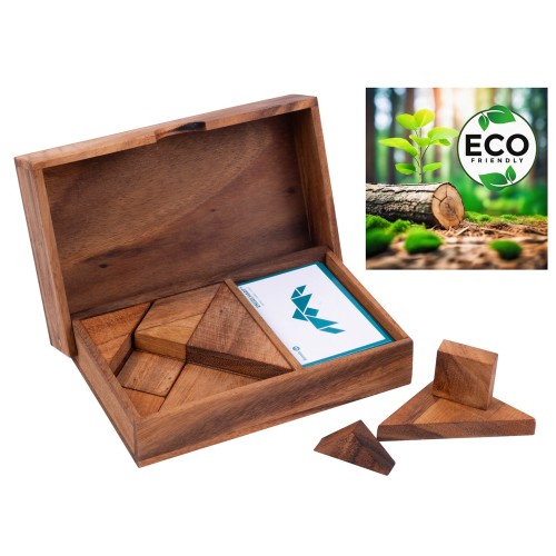 jeu en bois ecologique tangram