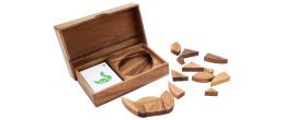 Double tangram jeu de duel en bois ecologique