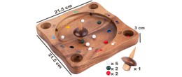 Roulette Tyrolienne en bois pour enfants et adultes