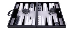 Grand Backgammon Pions et dés nacrés en résine de polyester pour une esthétique durable