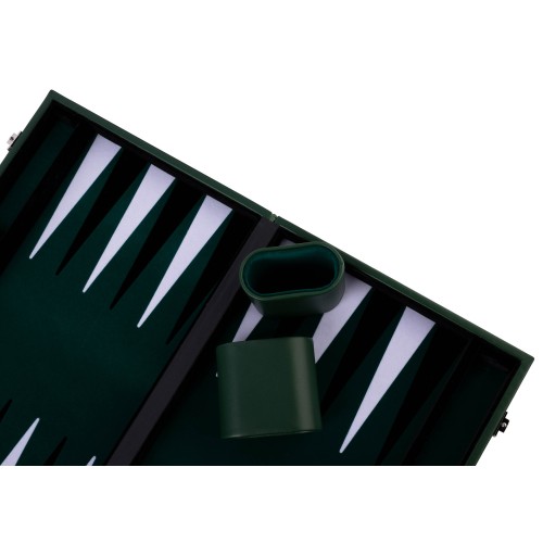 Jeu de backgammon haut de gamme avec des accessoires professionnels