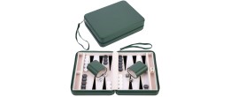 Backgammon portable avec matériaux durables pour résister aux voyages fréquents