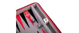 Jeu de backgammon 9 pouces, dimensions pratiques pour une portabilité maximale