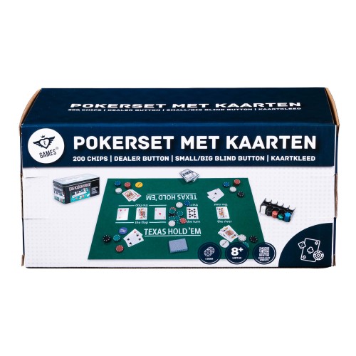 Kit de poker Engelhart avec accessoires professionnels pour des soirées réussies