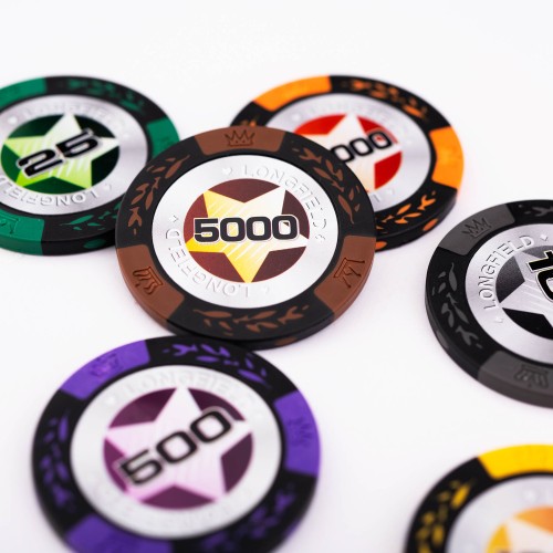 Jetons de 14 g pour un poker de qualité professionnelle et de mises élevées