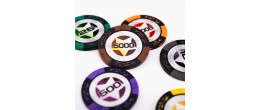 Jetons de 14 g pour un poker de qualité professionnelle et de mises élevées