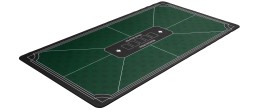 Ambiance de casino à domicile avec ce tapis de poker vert classique