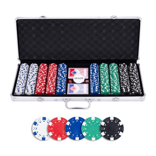 Set de poker Engelhart pour des parties élégantes et professionnelles