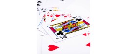 Jeux de cartes en plastique de haute qualité pour des parties de poker prolongées