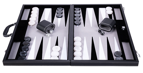 Grand Backgammon Luxe 21 pouces